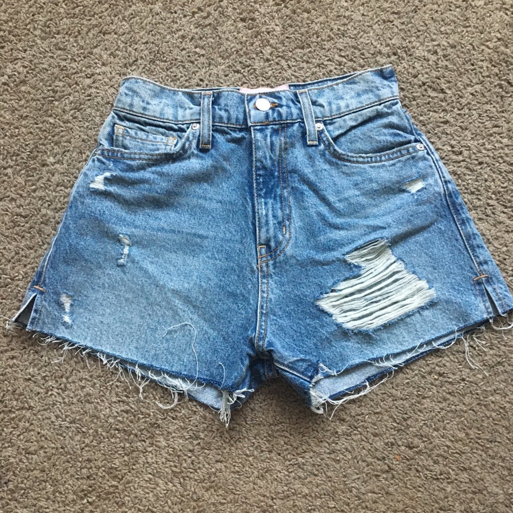 Revice Distressed Cutoff Denim Shorts - Size 27